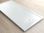 Receveur de douche, sur mesure, largeur 100 à 180 cm X 100 à 120 cm, Garantie 5 ans, résine pleine masse PN24 de couleurs, LIVRAISON RAPIDE, OFFERTE